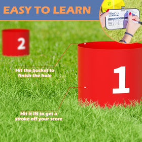 Fooing golf balls provide versatile practice options for solo sessions or groups.