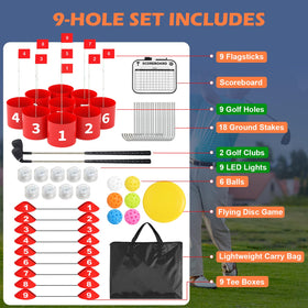 FOOING Storage bag makes transporting the full set easy for trips.