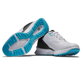 FootJoy FJ Fuel junior golf shoe waterproof design supports year-round play.