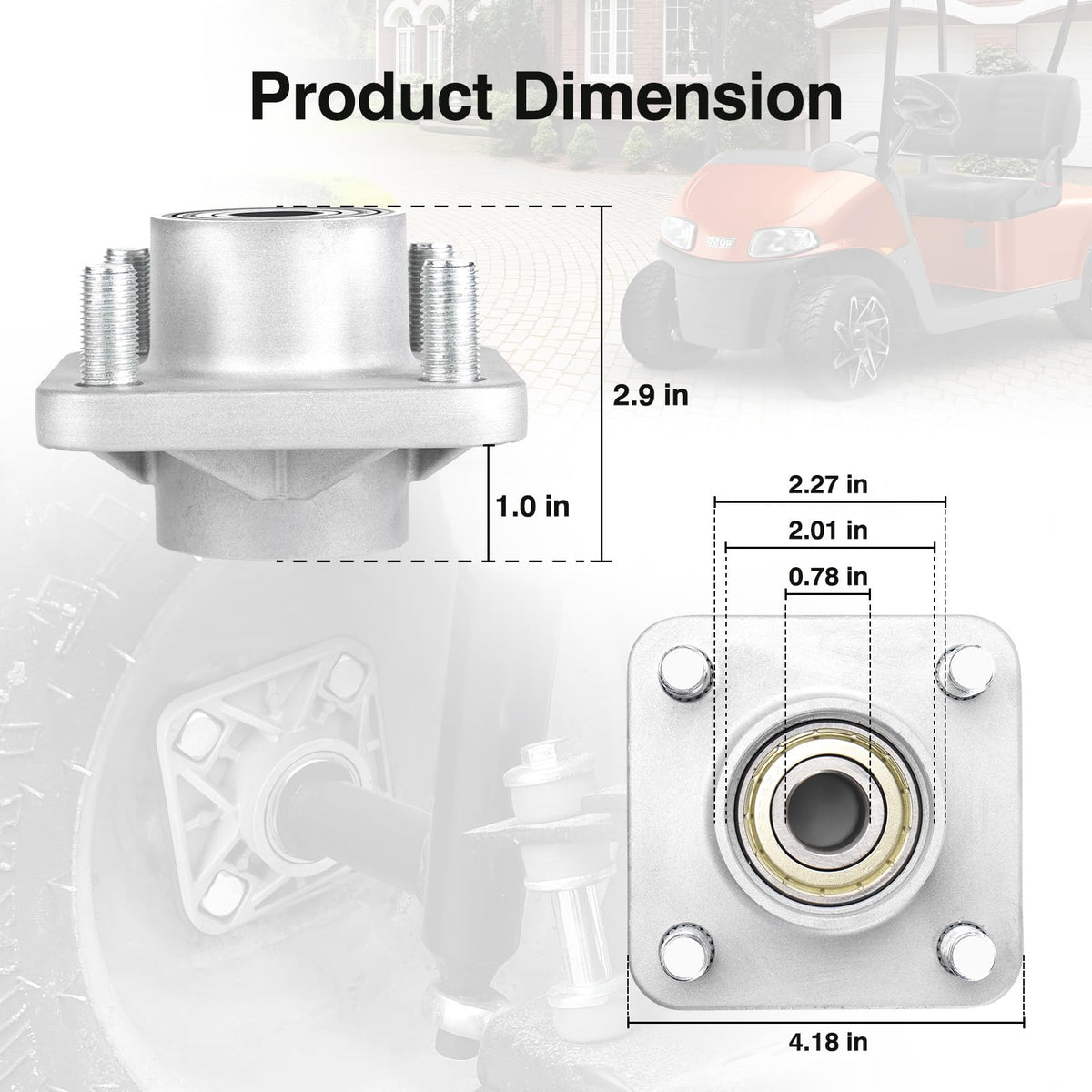 Forccord front-wheel hub kit simplifies installation for DIY users