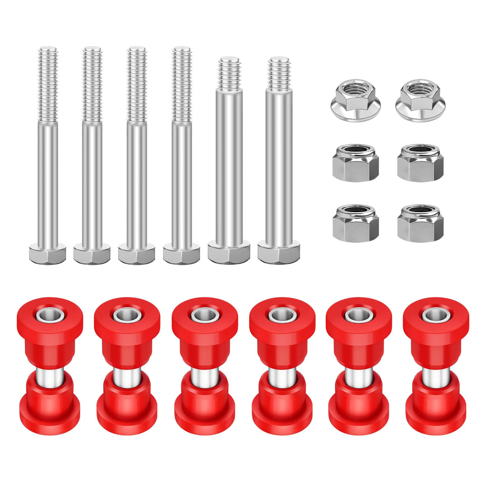 Forccord EZGO TXT spring bushing kit close-up highlighting polyurethane construction for smoother ride.