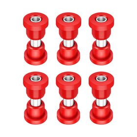 Forccord polyurethane bushing assembly for golf cart rear leaf springs improves cushion and longevity