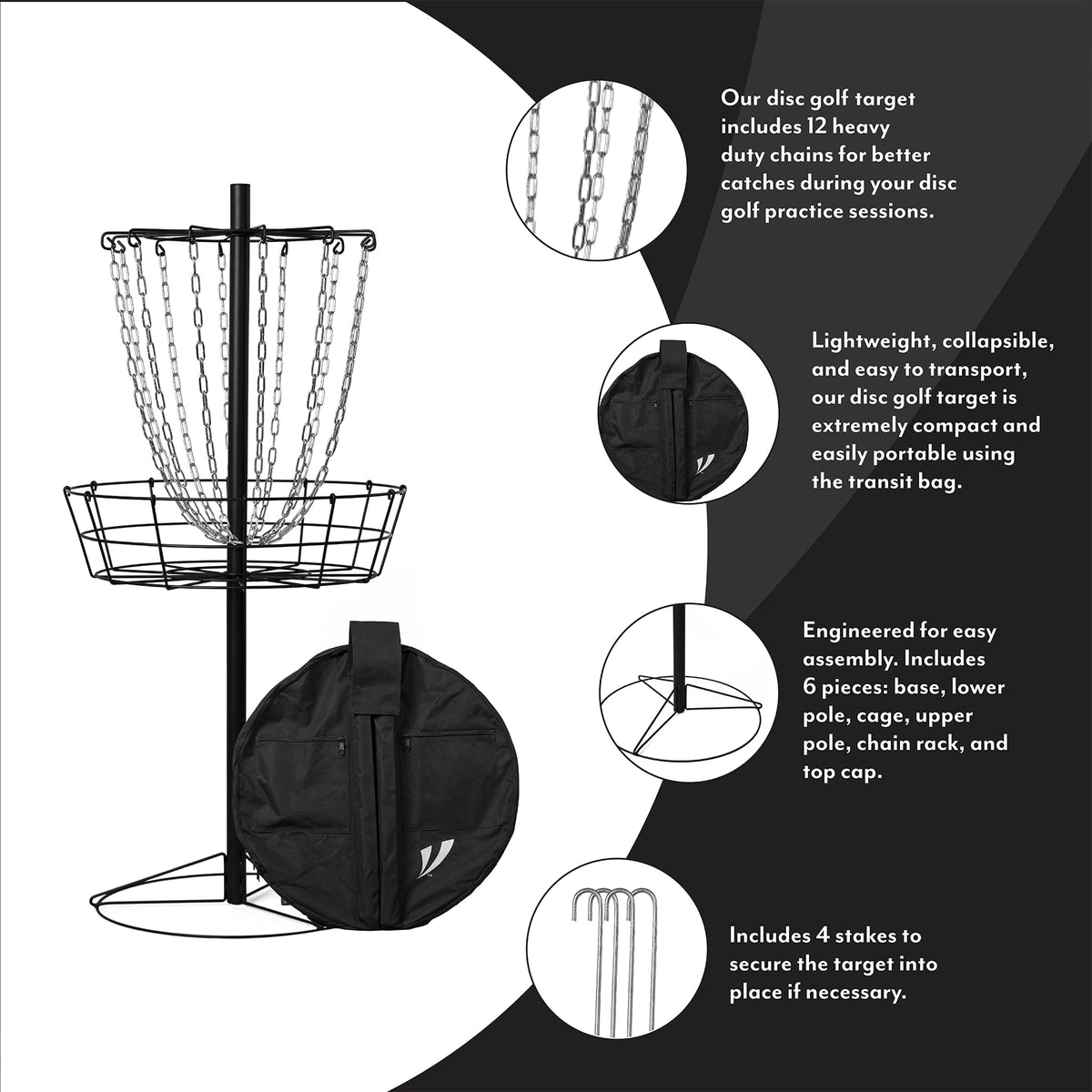 VORTExX portable setup demonstrated for quick practice anywhere outdoors.