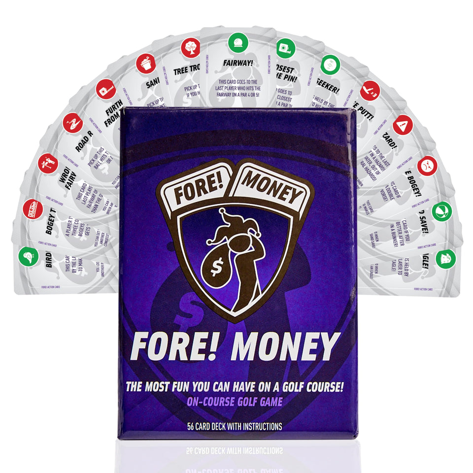 Fore! Money On-Course pack on greens enhances rounds with engaging wagering.