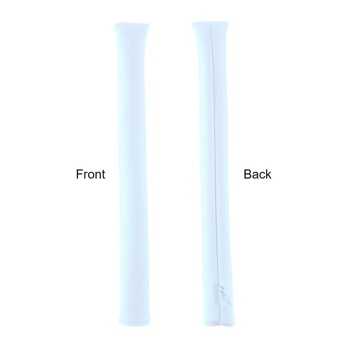 Foretra alignment stick cover white detail-stitching indicates durability and quality.