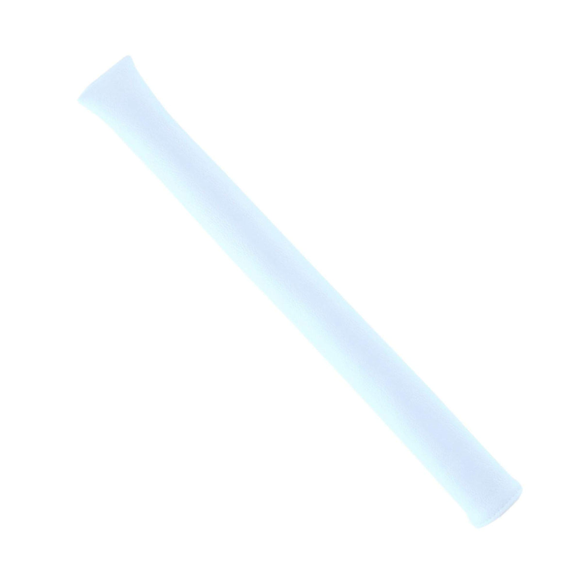 Foretra alignment stick cover white front view protects sticks during transport.
