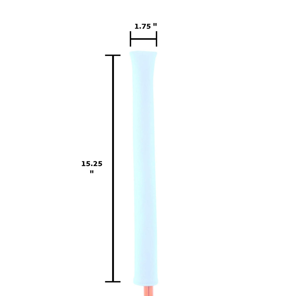 Foretra alignment stick cover white open-lid reveals premium lining for protection.