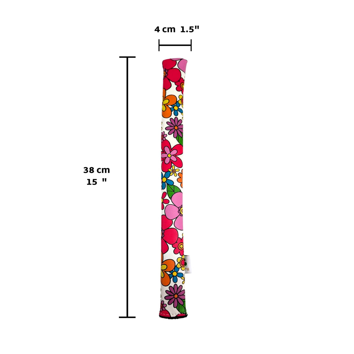 Foretra blade-style putter cover with plush lining safeguards your putter.