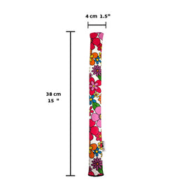 Foretra blade-style putter cover with plush lining safeguards your putter.