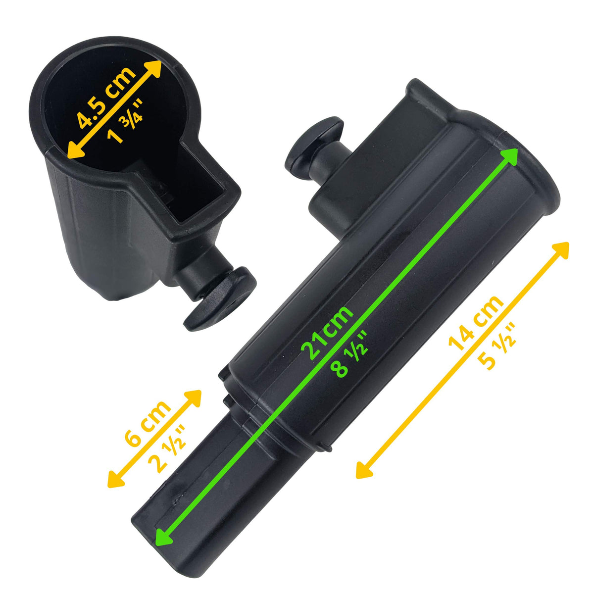 Foretra universal sizing accommodates most pole-handled umbrellas