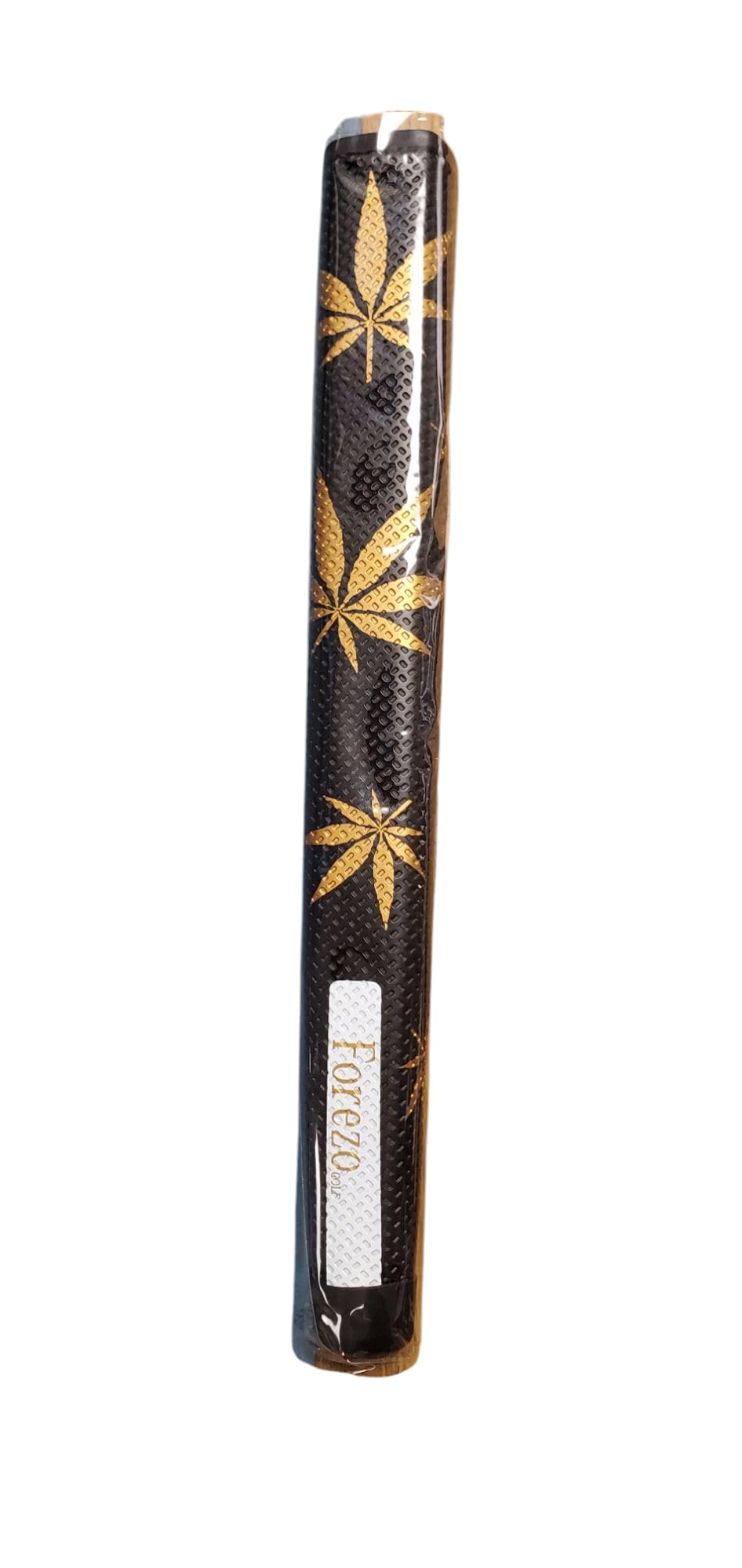 Forezo Black Gold Putter Grip midsize design enhances control on greens.
