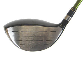 Forgan F150 driver on a tee shows graphite MRH shaft for a smooth swing.