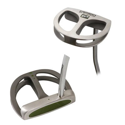 Forgan Series F3 RH 34 putter at address showing precise alignment and smooth feel.