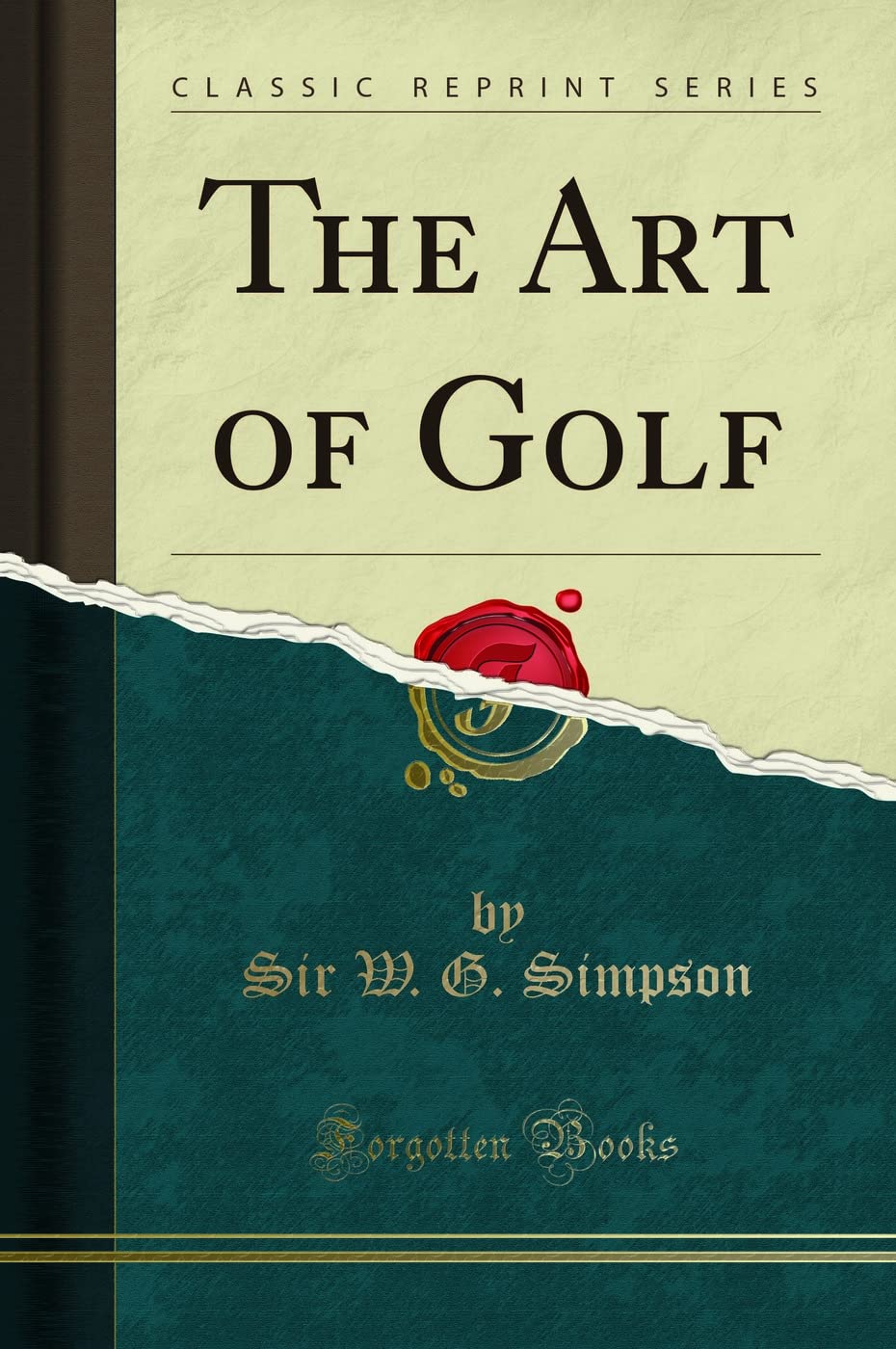 Forgotten Books The Art of Golf cover image for enthusiasts and collectors