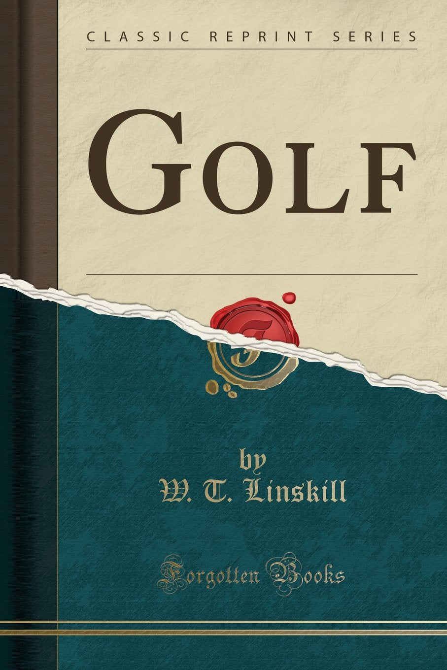 Forgotten Books Golf cover image for history enthusiasts and collectors seeking classic golf lore.