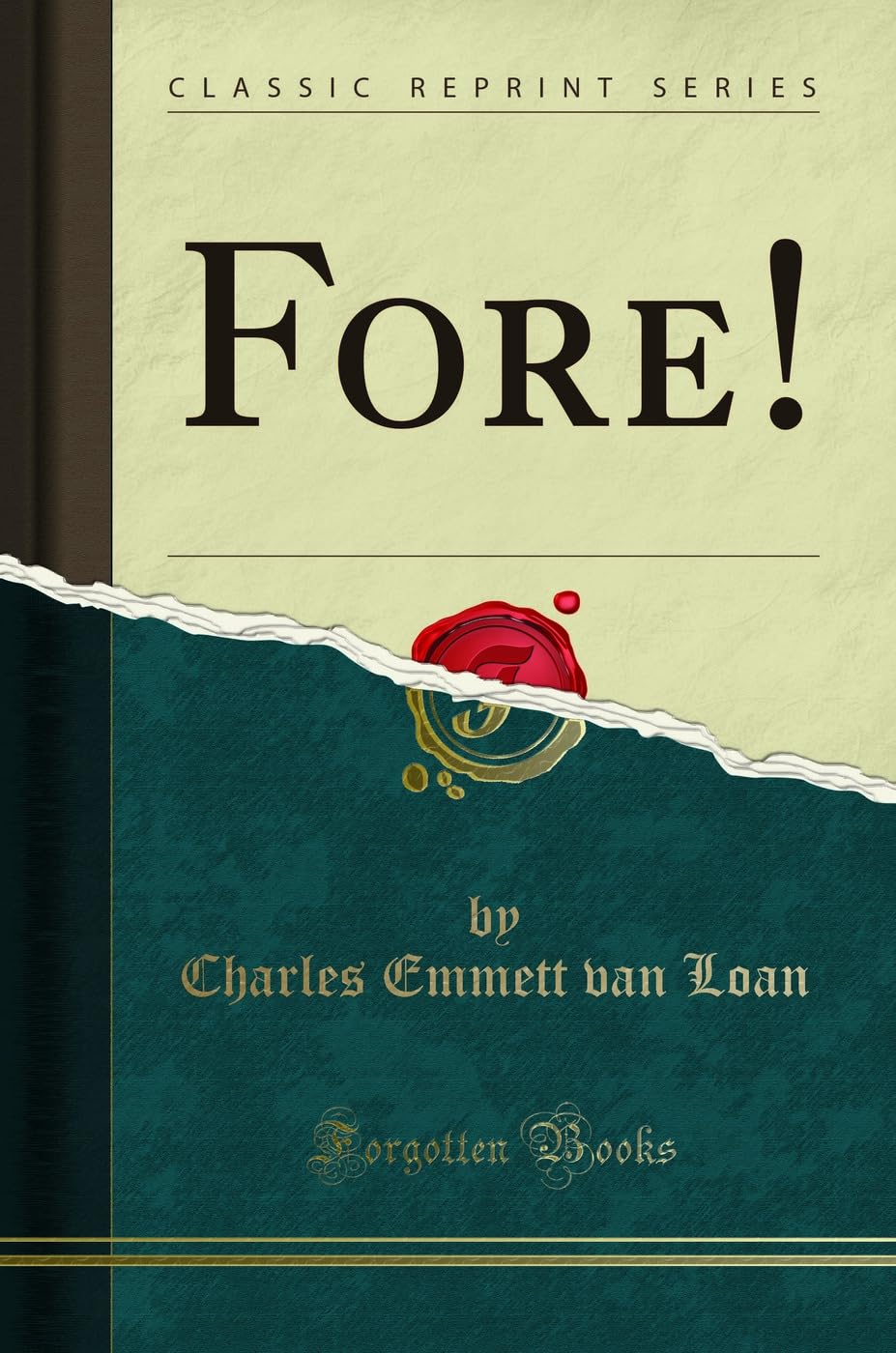 Forgotten Books Fore! cover image, ideal for collectors and vintage reading spaces