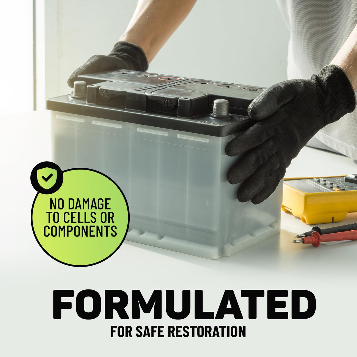 FORTIVO charge-capacity boosting additive for lead-acid batteries