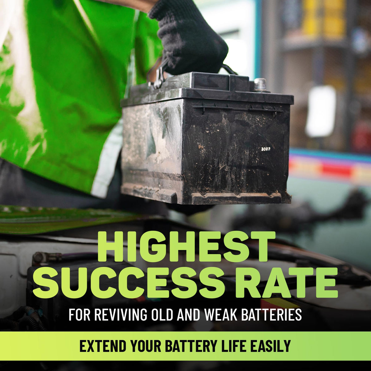 FORTIVO lead-acid battery refill demonstrating safe maintenance and readiness