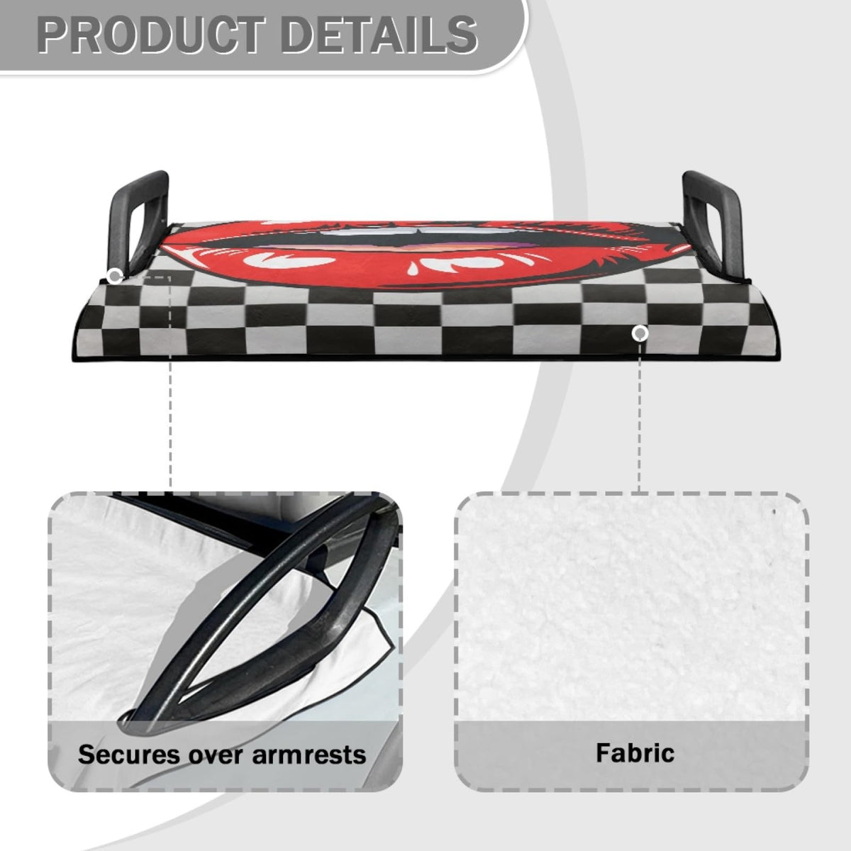 Foruidea durable golf cart seat towel keeps seats clean during rides