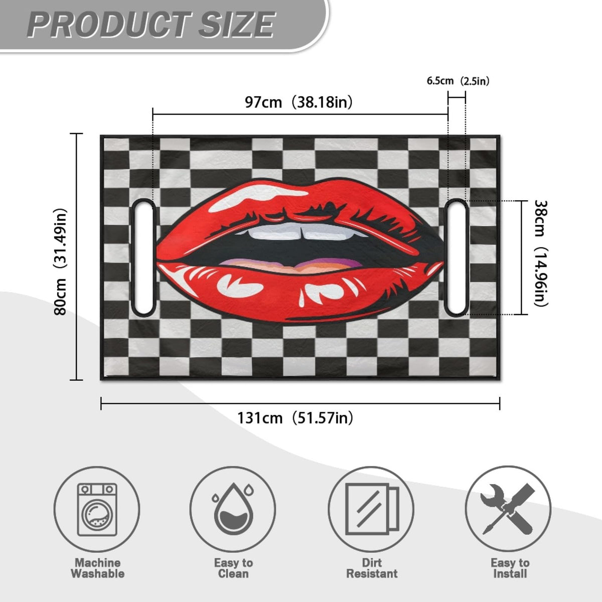 Foruidea easy-installation with armrest holes enables fast, tool-free setup
