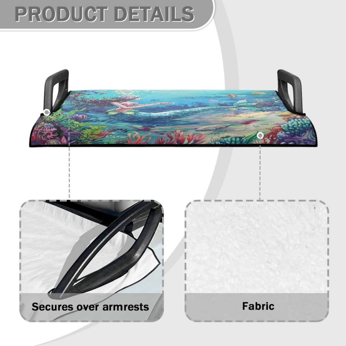 Foruidea golf cart seat blanket keeps seats dry and clean after games.
