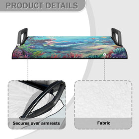 Foruidea golf cart seat blanket keeps seats dry and clean after games.