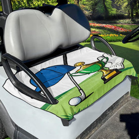 Foruidea golf cart seat cover pattern adds style while protecting seats
