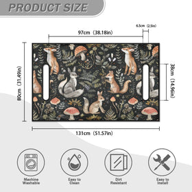 Foruidea Stars easy-install handrail view shows quick, tool-free setup.