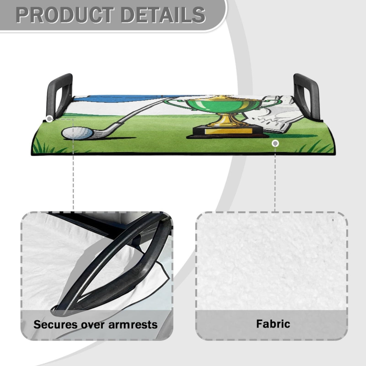 Foruidea washable seat cover for easy cleaning after rounds