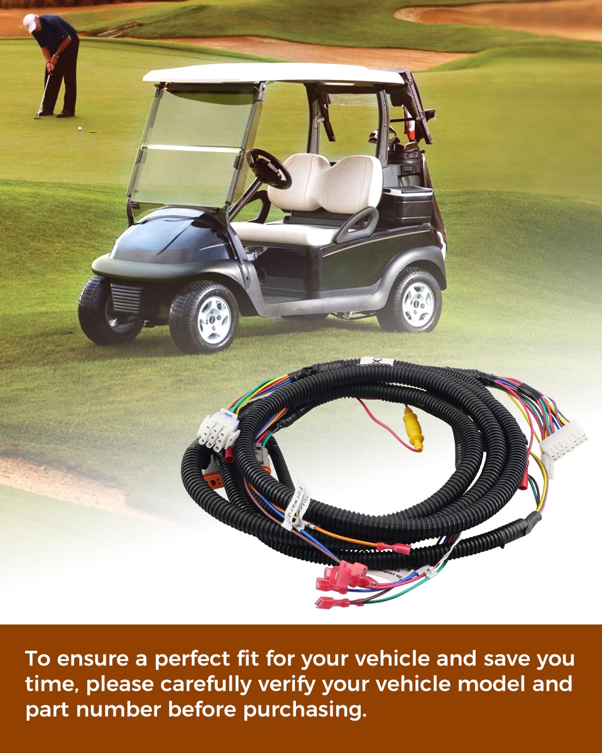 Fozipamy included harness set with no extra parts.