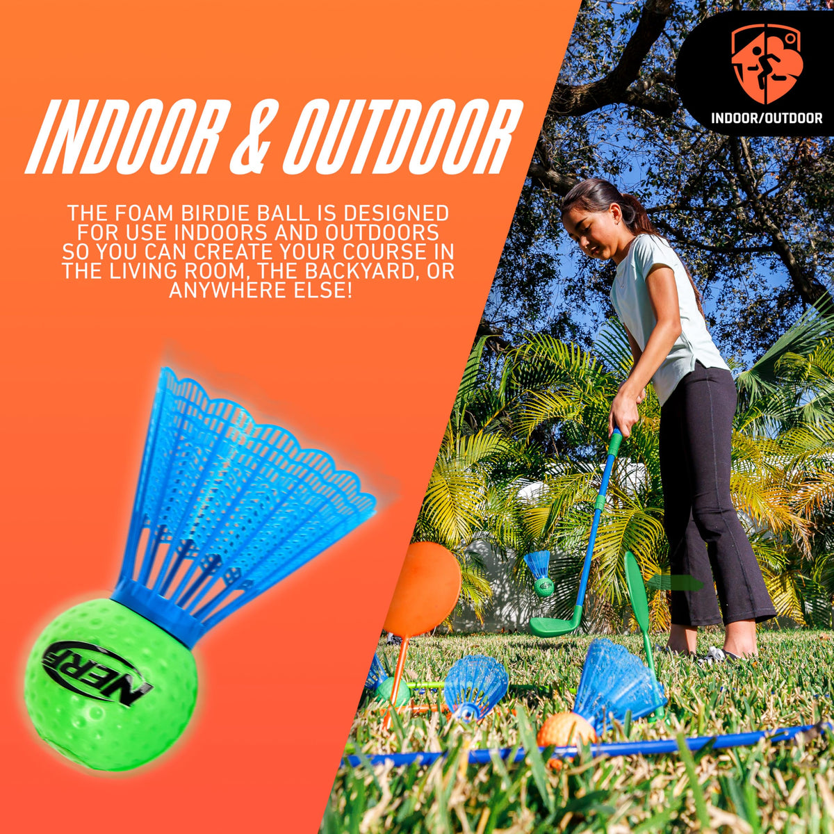 Franklin Birdie Golf Game carry bag for easy storage and on-the-go fun
