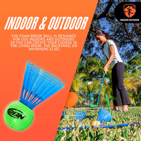Franklin Birdie Golf Game carry bag for easy storage and on-the-go fun