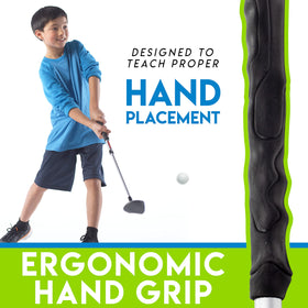 Franklin Sports adjustable youth golf set travel bag keeps gear organized for on-the-go practice.