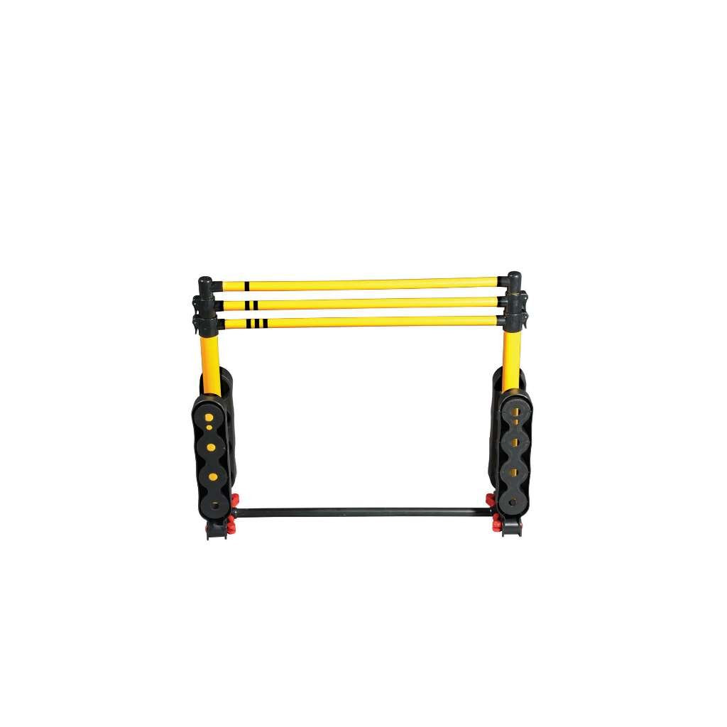 Franklin Sports Golf Toss six toss balls in yellow and black for balanced play.