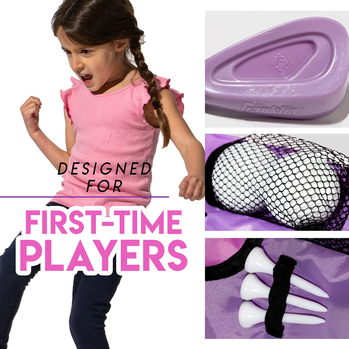 Franklin Sports adjustable clubs grow with your child’s swing over time
