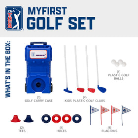 Ambidextrous putter from Franklin MyFirst Golf Set demonstrates versatile grip