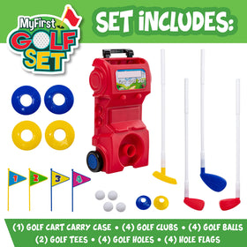 MyFirst lefty golf club by Franklin for flexible grip options