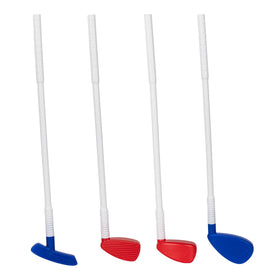 Outdoor beach play with Franklin MyFirst Golf Set showcases portable family fun