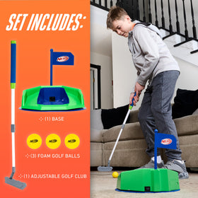 Base with announcer sounds from Nerf Pivot Putt