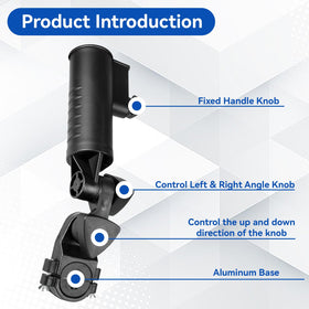 Frdhee durable plastic umbrella holder remains steady in windy conditions