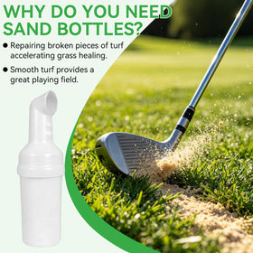 Frdhee sand bottle engineered plastic for durability on course.