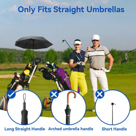 Frdhee hands-free cart umbrella holder lets you push while shading