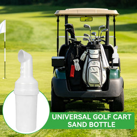 Frdhee golf sand bottle lightweight and portable for easy carrying.