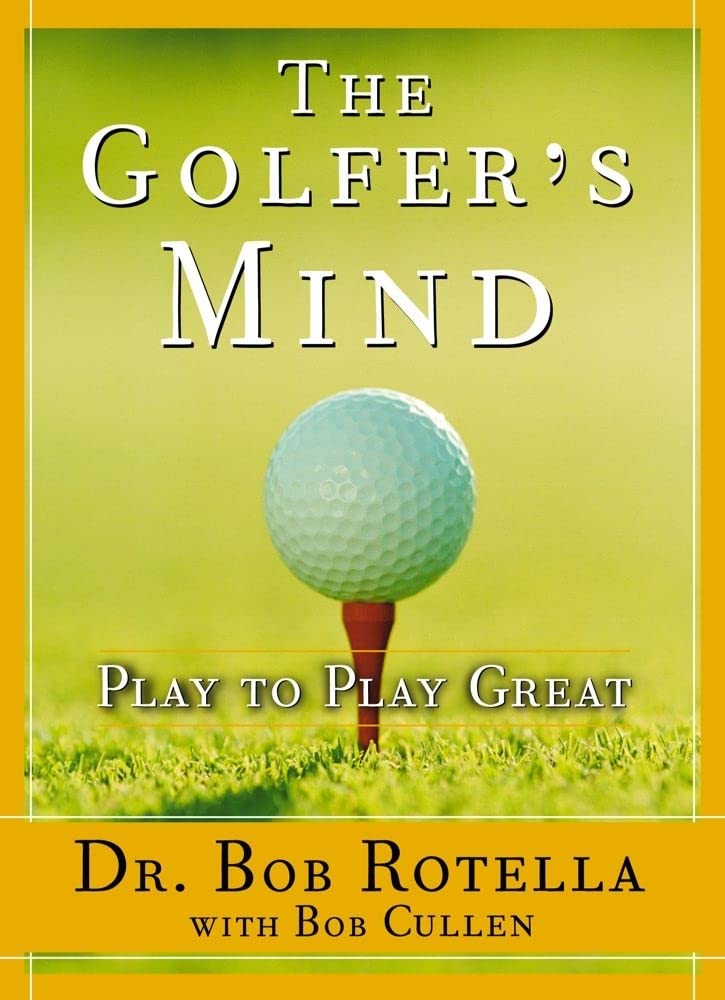 Free Press Golfer's Mind book cover; mental game insights for golfers