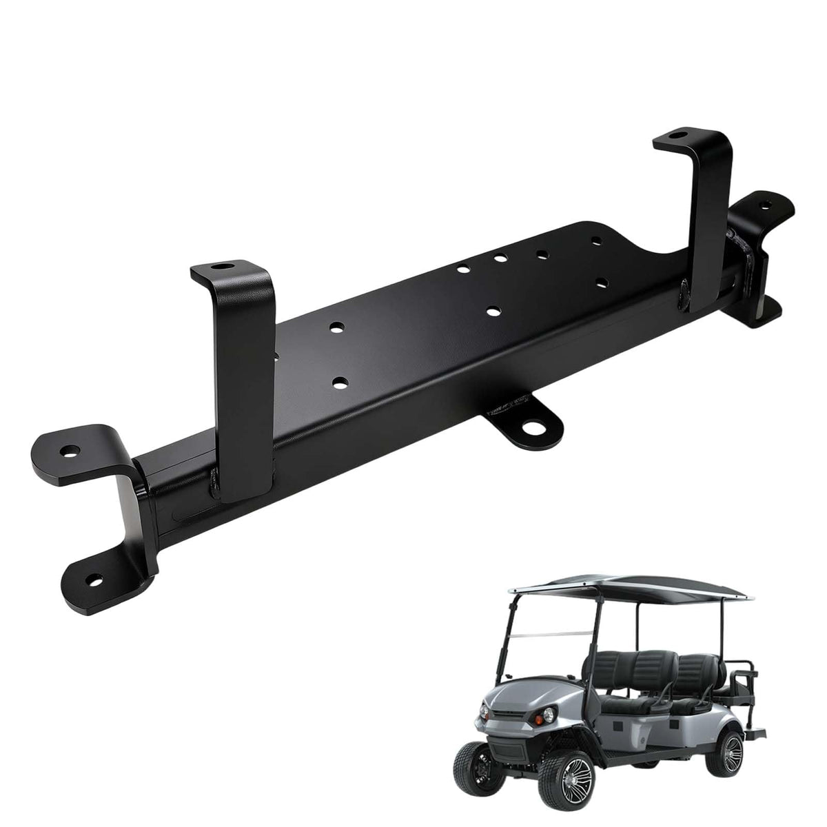FRGOLIN front axle weldment for EZGO TXT, improved stability on rough terrain