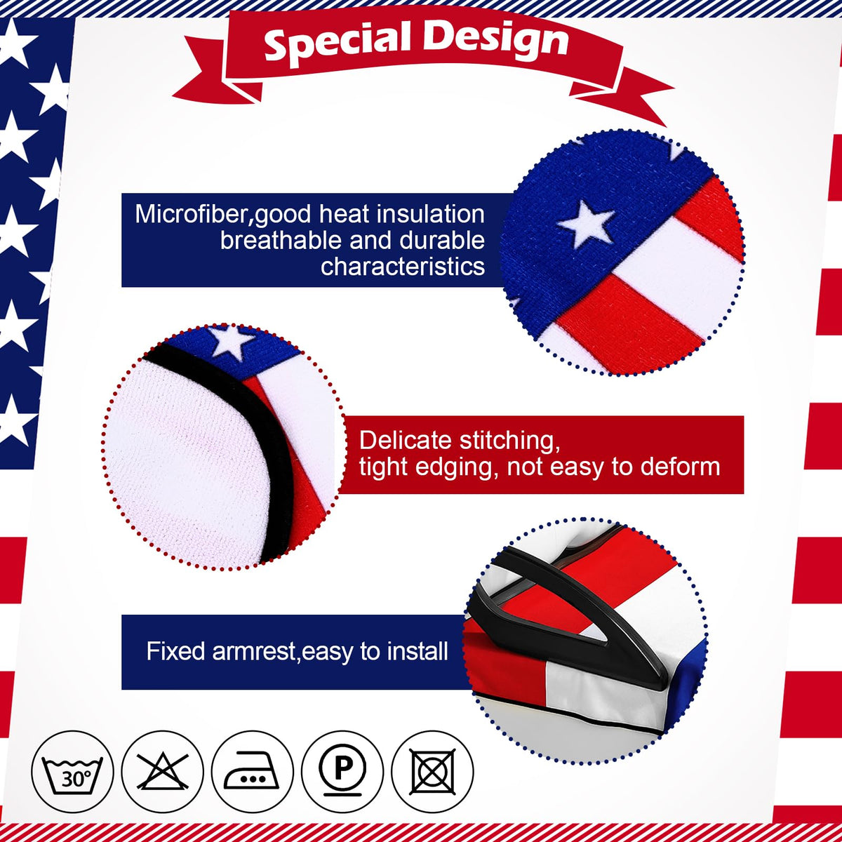 Two-piece microfiber seat cover set provides snug fit and slip resistance
