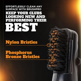 Frogger BrushPro replaceable nylon brush head for durability