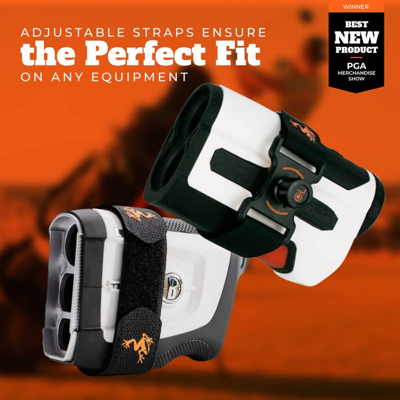 Frogger easy-access clip for bags, belts, and towels using Latch-It