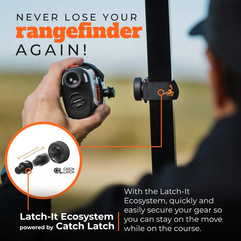 Frogger Latch-It accessory clip securing gear for quick access