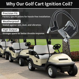 Fuelhood ignition coil module durability image shows heat and moisture resistance